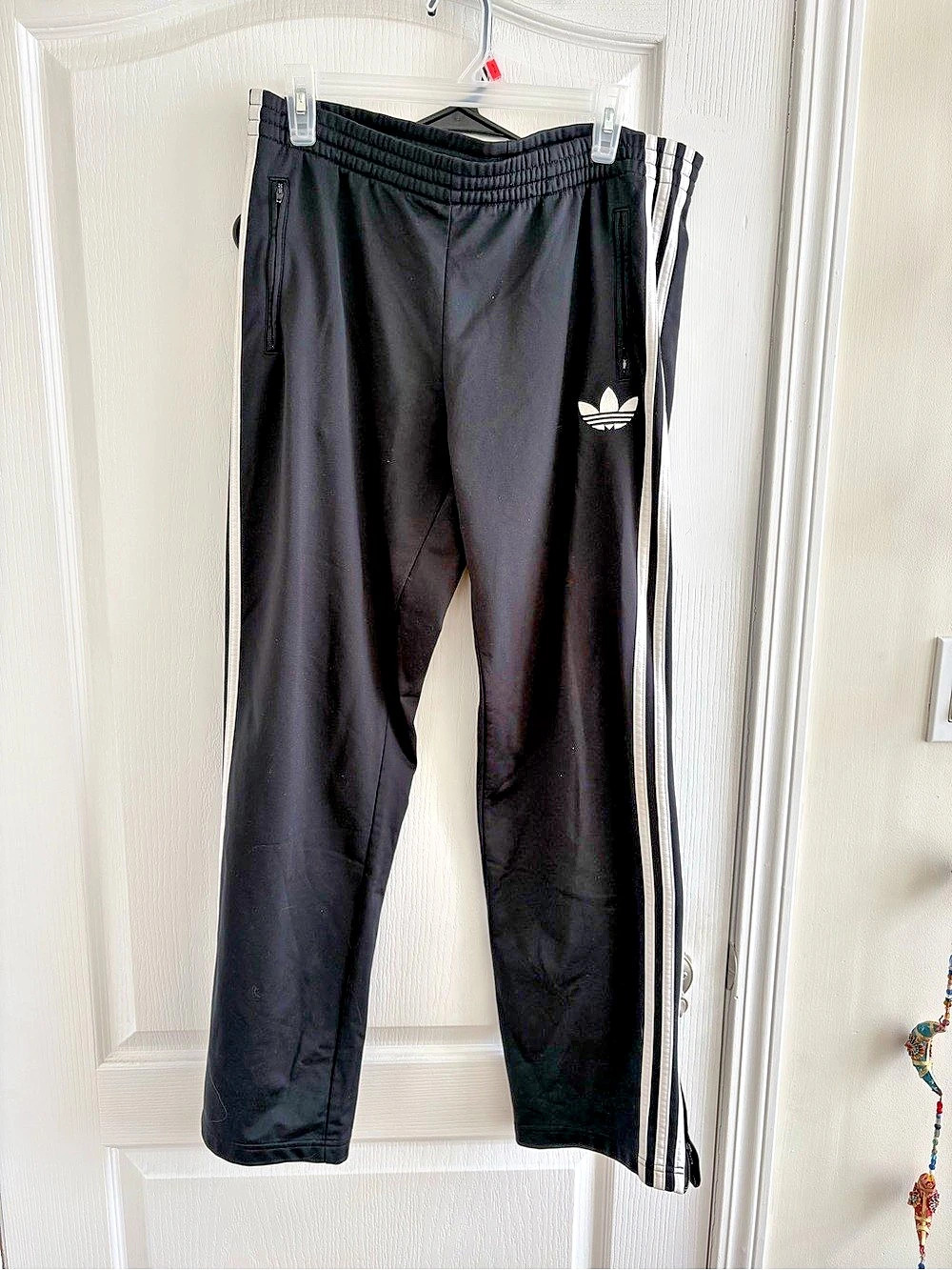adidas Classics Firebird Track Pants Black & White